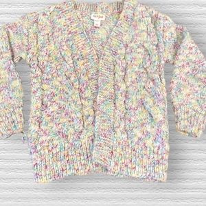 Multi colored sparkle cardigan